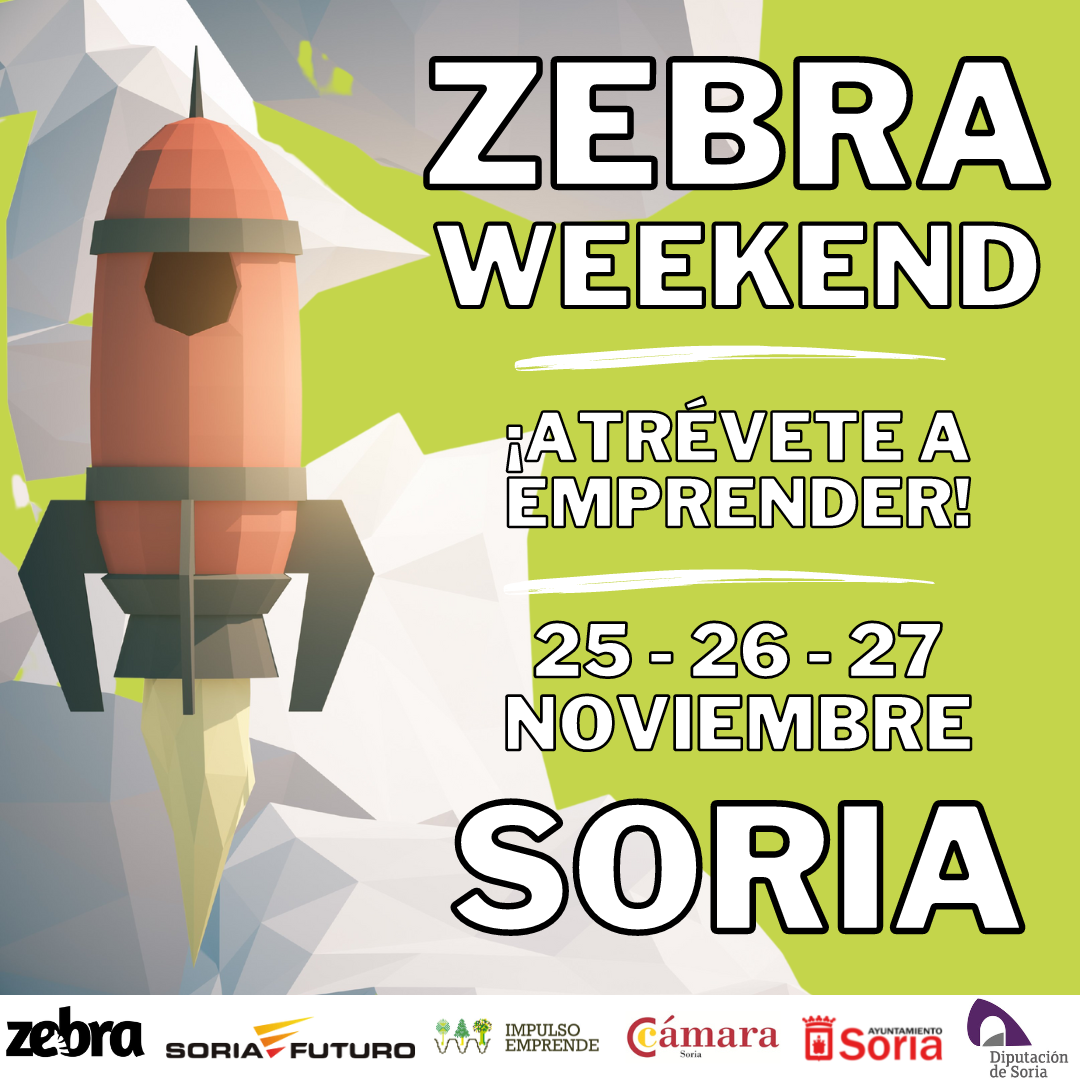 Comienza ZebraWeekend Soria, el fin de semana emprendedor con 15 personas seleccionadas entre 50 candidatas