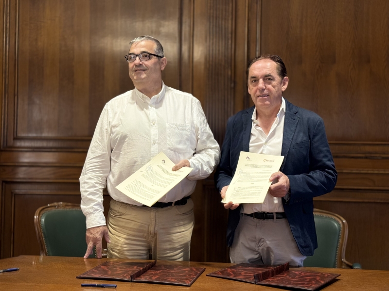 La Diputación y la Cámara de Comercio de Soria renuevan su compromiso con el emprendimiento en la provincia